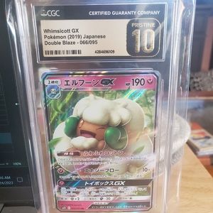 Pokémon Whimsicott graded CGC 10